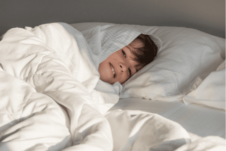 will toddler wake up if cold